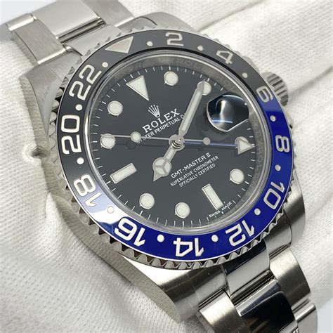 rolex gmt batman price|rolex batman cost.